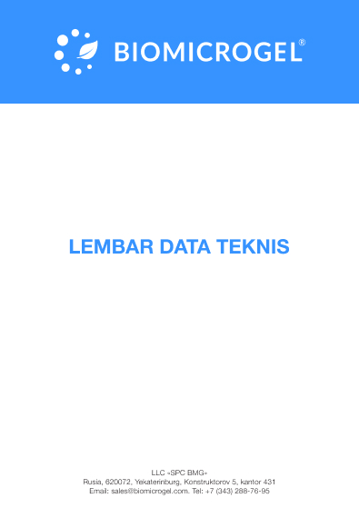 Lembar Data Teknis BMG-C4-03